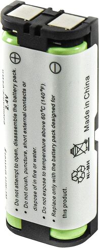 HQRP Phone Battery Compatible with Panasonic KX-TG5761S KX-TG5771S KX-TG5776S KX-TG5777PK KX-TG6700B KX-TG6702B KX-TGA572S KX-TGA670B Cordless Telephone in Saudi Arabia