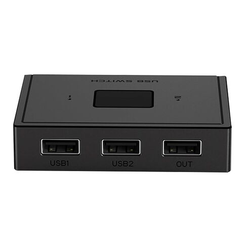 CERRXIAN USB 2.0 Switch Selector، مفتاح USB ثنائي الاتجاه 2 في 1 مخرج لجهازي كمبيوتر، مشاركة لوحة المفاتيح، الماوس، الطابعة، الماسح الضوئي، KVM Switch Saelector in Saudi Arabia