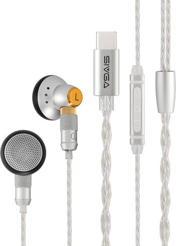 SIVGA M260 3.5 ملم سماعات أذن سلكية HiFi سماعات رأس مسطحة قابلة للفصل MMCX in Kuwait