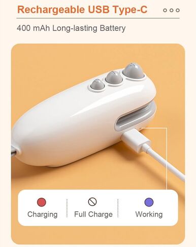 سدادة أكياس صغيرة مع قاطع ومغناطيس، سدادة حرارية محمولة قابلة لإعادة الشحن عبر USB-C لأكياس الرقائق البلاستيكية والوجبات الخفيفة in Kuwait