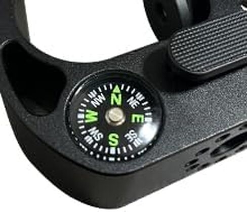 Universal Data Collector Cradle Bracket for Most Data Collectors, Quick Release Prism Rod Clip Range Pole Clamp with Compass in Saudi Arabia