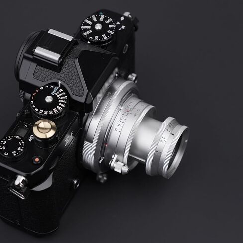 BORYOZA LM-NZ II Electronic Focusing Micrometer Adapter Compatible with Leica M Lens to Nikon Z Cammera Zf Z9 Z8 Z7 Z6 Z6III Z7II Z6II Z5 Z50 Z30 ZFC-Silver in Saudi Arabia