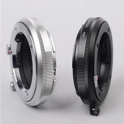 BORYOZA LM-NZ II Electronic Focusing Micrometer Adapter Compatible with Leica M Lens to Nikon Z Cammera Zf Z9 Z8 Z7 Z6 Z6III Z7II Z6II Z5 Z50 Z30 ZFC-Silver in Saudi Arabia