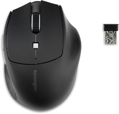 Kensington USB-C Wired Mouse, Pro Fit Ergo MY435 EQ Wired Mouse, for Small to Medium-Sized Hand, Programmable Buttons, Quiet-Click Buttons, USB-C Connection - Black (K72512NA) in Saudi Arabia