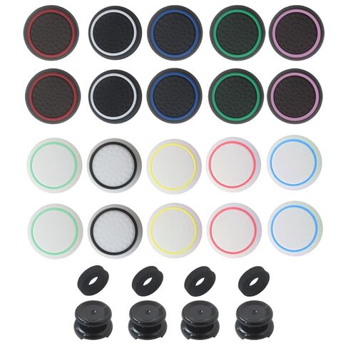 BGEHHCY New Advanced Controller Grip Kit, 20 Custom Caps, 4 High-Rise Joysticks, 4 Precision Attachments for Xbox One X and for Xbox Series X|S in Saudi Arabia