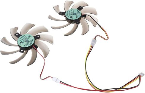 Sara-u 2 قطعة 95 مللي متر T129215SM 3Pin مروحة تبريد بديلة متوافقة مع جيجابايت 7850 Radon R9 270 in Kuwait