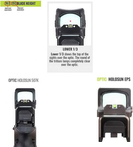 مجموعة Night Fision Optics Ready Stealth Night Sight لـ Canik MC9 w/ 507k/EPS - حلقة أمامية برتقالية in Kuwait