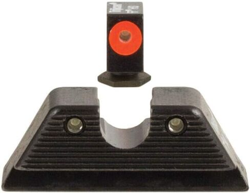 Trijicon HD Night Sight Set for Glock MOS & Standard Models 17, 19, 22, 23, 26, 27, 31–39, 45, Orange Front Outline, Black Rear – GL114-C-601089 in Saudi Arabia