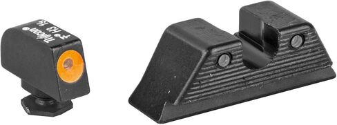 Trijicon HD Night Sight Set for Glock MOS & Standard Models 17, 19, 22, 23, 26, 27, 31–39, 45, Orange Front Outline, Black Rear – GL114-C-601089 in Saudi Arabia
