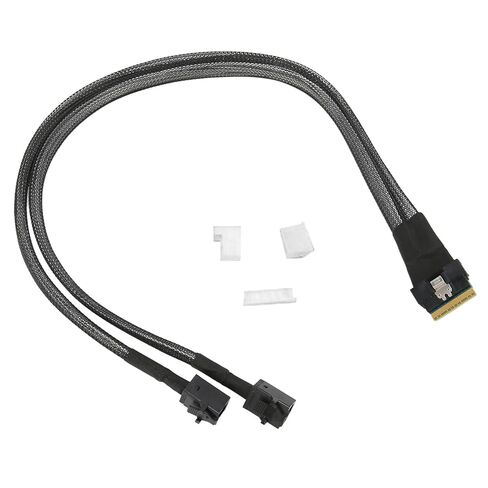 SUNGOOYUE Mini SAS Cable, SFF8654 to SFF8643 Server Cable 12Gbps Data Transfer, with Strong Toughness Aluminum Foil, for Servers Storage Racks Routers in Saudi Arabia