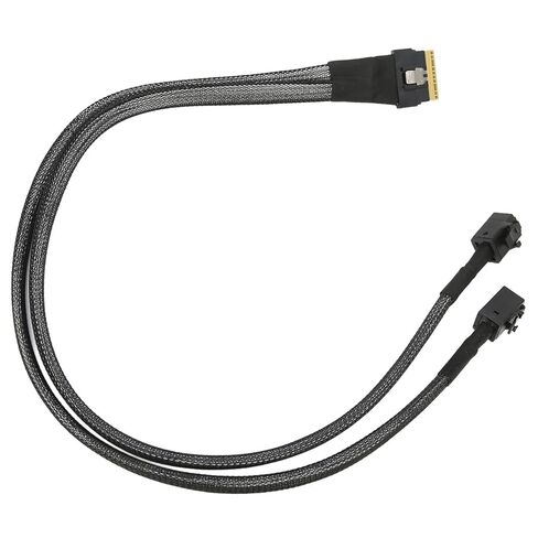 SUNGOOYUE Mini SAS Cable, SFF8654 to SFF8643 Server Cable 12Gbps Data Transfer, with Strong Toughness Aluminum Foil, for Servers Storage Racks Routers in Saudi Arabia