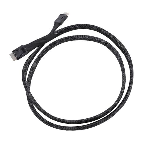 SFF 8611 4i to SFF 8611 4i Cable, PCIe 64Gbps Mini SAS Data Extension Cable with 42 Pin Connectors, for Oculink EGPU Servers & Storage Systems in Saudi Arabia