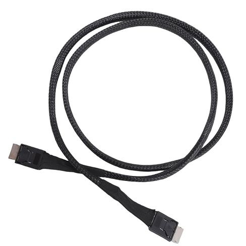 SFF 8611 4i to SFF 8611 4i Cable, PCIe 64Gbps Mini SAS Data Extension Cable with 42 Pin Connectors, for Oculink EGPU Servers & Storage Systems in Saudi Arabia