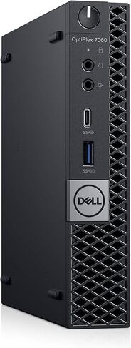 Dell OptiPlex 7060 Mini Desktop Business PC, Intel Core i5-8500T 2.1GHz, 8GB RAM, 256GB SSD, USB Type-C, WiFi + Bluetooth, Keyboard & Mouse, Windows 11 Pro (Renewed) in Saudi Arabia