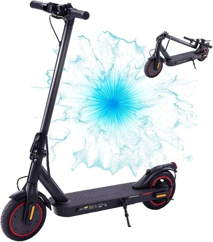 Electric Scooter - Electric Scooter for Adults, 500W Motor, 21 Max MPH, 21 Miles Max Range, APP Control, Double Braking Systems, 8.5’’ Pneumatic Tire, Foldable E-Scooter in Saudi Arabia