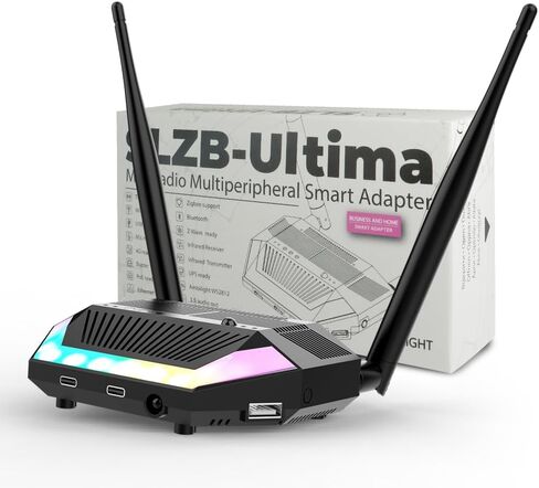 SMLIGHT SLZB-Ultima زيجبي متعدد الراديو محول ذكي متعدد الأطراف محول المادة Z-Wave 4G LTE إيثرنت PoE Type-C in Saudi Arabia