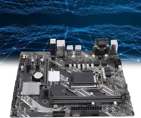 ciciglow Prime H410M K Motherboard, LGA 1200, 2 Channel DDR4 Memory, PCI E3.0X16, 4 Serial ATA, HDMI, M ATX Motherboard for 10th Gen Processor in Saudi Arabia