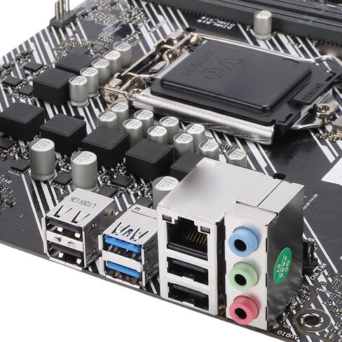 ciciglow Prime H410M K Motherboard, LGA 1200, 2 Channel DDR4 Memory, PCI E3.0X16, 4 Serial ATA, HDMI, M ATX Motherboard for 10th Gen Processor in Saudi Arabia