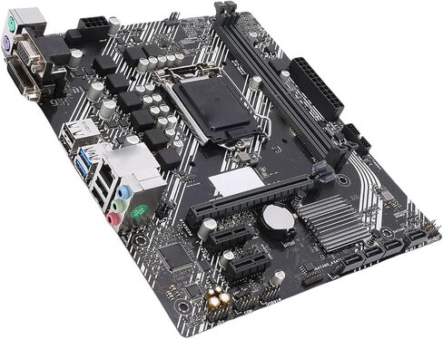 ciciglow Prime H410M K Motherboard, LGA 1200, 2 Channel DDR4 Memory, PCI E3.0X16, 4 Serial ATA, HDMI, M ATX Motherboard for 10th Gen Processor in Saudi Arabia