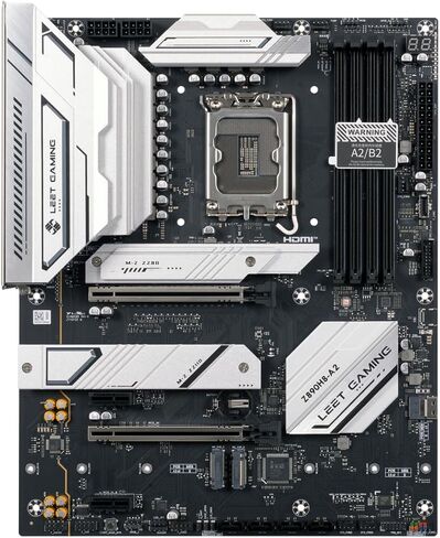 معالجات اللوحة الأم ECSIPC Z890H8-A2 Ultra لمعالجات مقبس Arrow Lake-S LGA 1851، مقبس 4X DDR5 DIMM يصل إلى 192 جيجابايت، 3X m.2 Gen4، 1x PCI E X16 Gen5، 1x PCI E X16 Gen4، 7.1 قناة صوت in Kuwait