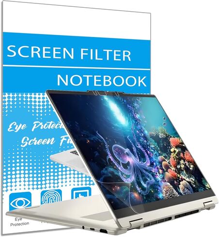 i-Tensodo 2 Pack 14 inch Anti Glare Screen Protector for 2026-2025 Lenovo Yoga 7 / 7i 2-in-1 14" (14ILL10 14AKP10) Touchscreen Laptop,Eye Protection Filter in Saudi Arabia