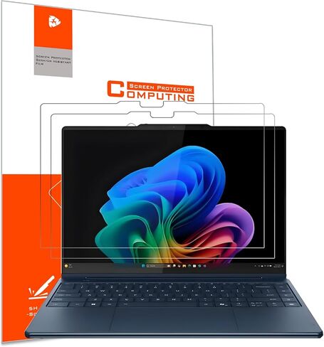 YINOVEEN 2 Pack Anti Glare Screen Protector for Lenovo Yoga 9i Aura Edition 2-in-1 14'' (141LL10) Touchscreen Laptop,5H,Anti-Scratch,Reduce Eyes Strain in Saudi Arabia
