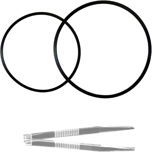 CD Player Belt Replacement for Sony CDP-333ESD CDP-502ES CDP-552ESD CDP-555ES Series - Japanese Rubber Drive Belt Kit with Tweezers (2 Pack) in Saudi Arabia