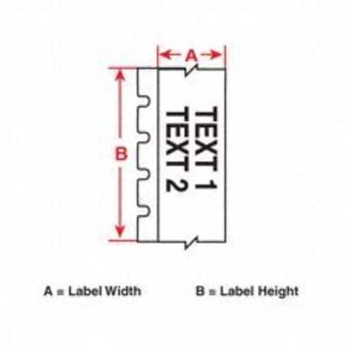 Brady B30C-4000-854-WT ToughWash Metal Detectable Material for the BBP30 Series in Saudi Arabia