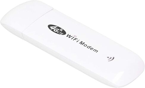 دونجل مودم واي فاي 4G LTE TDD FDD محمول مع فتحة بطاقة SIM، 150 ميجابايت في الثانية، مؤشر LED، مناسب لمستخدمي WindowsOS XAndroidLinux، إعداد سهل in Kuwait