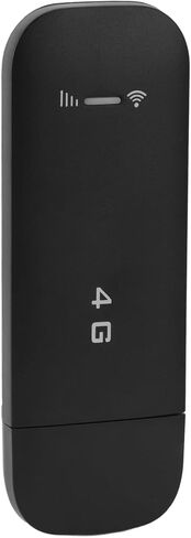 Focket USB Hotspot, Supports 10 Devices Plug and Play USB Powered 4G LTE Modem Fast Stable Connection Portable Travel Hotspot with SIM Card Slot for European (White) in Saudi Arabia