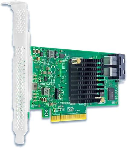3008-8I PCIe3.0 ×8 إلى 8 منافذ داخلية 12 جيجابت/ثانية SAS/SATA بطاقة RAID SAS3 تدعم RAID 0 وRAID 1، 9311-8I in Saudi Arabia