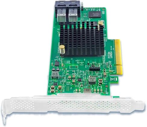 3008-8I PCIe3.0 ×8 إلى 8 منافذ داخلية 12 جيجابت/ثانية SAS/SATA بطاقة RAID SAS3 تدعم RAID 0 وRAID 1، 9311-8I in Saudi Arabia