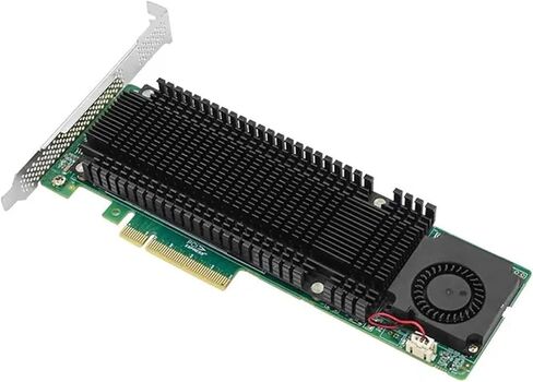 PCIe3.0 X8 to 2X M.2 NVMe Raid Adapter 2241-2IR Support RAID 0/1 88NR2241 Controller in Saudi Arabia