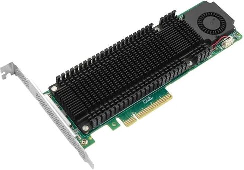 PCIe3.0 X8 to 2X M.2 NVMe Raid Adapter 2241-2IR Support RAID 0/1 88NR2241 Controller in Saudi Arabia