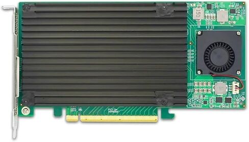 4 M.2 NVMe SSD PCIe x16 Adapter with PLX8747 PCI Express 3.0 x16 Switch to 4 Ports M.2 Adapter Card in Saudi Arabia