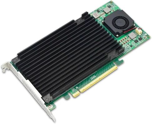 4 M.2 NVMe SSD PCIe x16 Adapter with PLX8747 PCI Express 3.0 x16 Switch to 4 Ports M.2 Adapter Card in Saudi Arabia