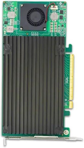 4 M.2 NVMe SSD PCIe x16 Adapter with PLX8747 PCI Express 3.0 x16 Switch to 4 Ports M.2 Adapter Card in Saudi Arabia