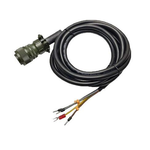 Servo Power Cable JZSP-UVA102-03-E JZSP-UVA102-05-E JZSP-UVA102-10-E for SGMGH GV 7G Motor Line 1M 3 metres 5M 8M 10M 12M 15M(3m,Straight) in Saudi Arabia