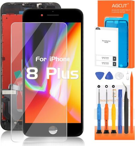 for iPhone 8 Plus Screen Replacement for iPhone 8 Plus LCD Display A1864,A1897,A1898 Screen Touch Digitizer Assembly Repair Parts in Saudi Arabia