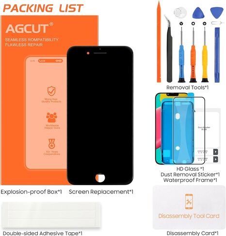 for iPhone 8 Plus Screen Replacement for iPhone 8 Plus LCD Display A1864,A1897,A1898 Screen Touch Digitizer Assembly Repair Parts in Saudi Arabia