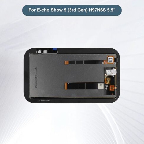 LCD Digital Display Compatible with Echo Show 5 (3rd Gen) H97N6S 5.5" LCD Display Touch Screen Assembly with Tools White in Saudi Arabia