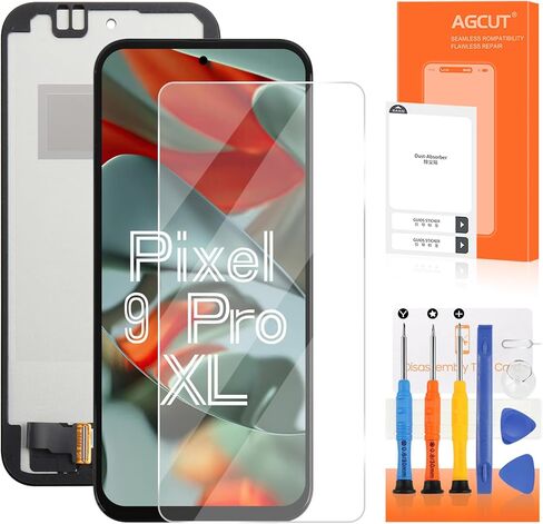 INCELL for Google Pixel 9 Pro XL LCD Screen Replacement for Google Pixel 9 Pro XL LCD Display GGX8B, GZC4K, GQ57S Screen Touch Digitizer Assembly Repair Part with Bracket in Saudi Arabia