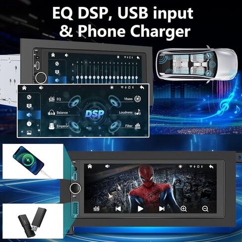 Plug&Play Car Stereo for Dodge Ram 1994-2001 /Dakota1987-2000 /Caravan 1984-2000 / Pickup D150 D250 D350 1984-1993/Town&Country 1990-2000/Grand Cherokee 1993-1998 Wireless CarPlay&Android Auto AM/FM in Saudi Arabia