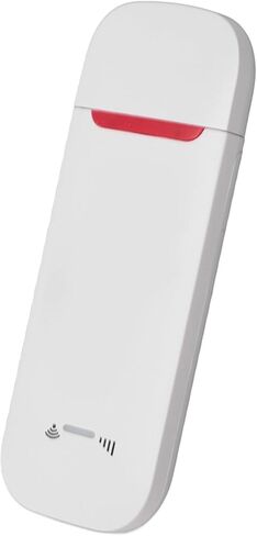 Sanpyl 4G Portable USB Modem, 500Mbps Mobile Hotspot with SIM Card Slot, Up to 10 Users Sharing, Plug and Play in Saudi Arabia