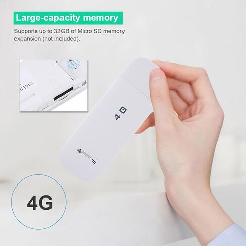 DAN&DRE Modem USB 13×10×2 4G LTE USB Wireless Adapter Pocket WiFi Router Mobile Hotspot Modem Stick in Saudi Arabia