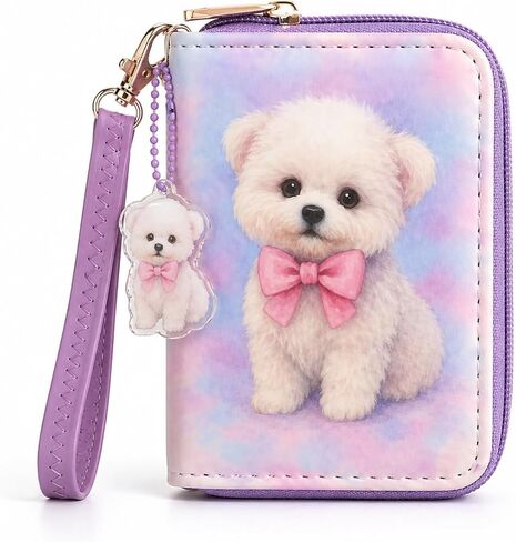 محفظة AACKS Kids Bear للعملات المعدنية للفتيات الصغيرات، حقيبة عملات معدنية للأطفال، محفظة صغيرة للفتيات بعمر 3-8 سنوات، محفظة كرتونية صغيرة Kawaii in Saudi Arabia