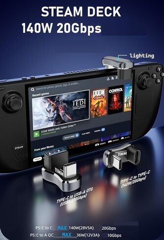 محول USB من النوع C، 180 درجة على شكل حرف U USB C OTG محول موسع ملحقات التصوير الفوتوغرافي المحمول المتوافقة مع قفص وحافظة هاتف iPhone 17 16 15 Samsung S25 Ultra، أقفاص تمديد الزاوية اليمنى in Kuwait