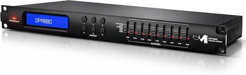MARANI 8x8 Matrix Switch DSP System, Audio Matrix with USB/RS485 Control, Phantom Power, 6 Presets, LCD Display, Feedback Eliminator, 5-Band EQ, 48V Mic Inputs, 8 Inputs & Outputs in Saudi Arabia