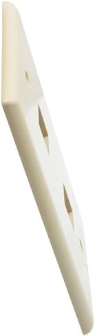 لوحة حائط NavePoint Snap-In Keystone Jack Flush Mount، ABS، 2 منفذ، عاجي، 10 عبوات in Kuwait