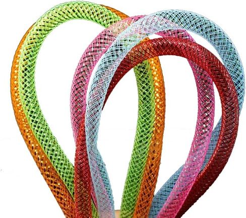 Pack of 2 Dia 8mm Iridescent Braided Mylar Tubes Saltwater Larger Streamer Fly Tying Materials in Saudi Arabia